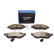 Brake pad set, disc brake QP3600C Quaro, Thumbnail 2