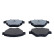 Brake pad set, disc brake QP3608C Quaro, Thumbnail 2