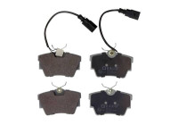 Brake pad set, disc brake QP3612 Quaro