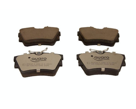 Brake pad set, disc brake QP3612C Quaro