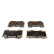 Brake pad set, disc brake QP3634 Quaro