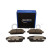 Brake pad set, disc brake QP3663C Quaro, Thumbnail 2