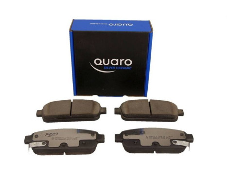 Brake pad set, disc brake QP3663C Quaro, Image 2