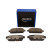 Brake pad set, disc brake QP3663C Quaro, Thumbnail 2