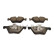 Brake pad set, disc brake QP3677C Quaro