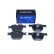 Brake pad set, disc brake QP3703 Quaro, Thumbnail 2