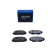 Brake pad set, disc brake QP3706C Quaro, Thumbnail 2