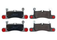 Brake pad set, disc brake QP3731 Quaro
