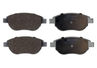 Brake pad set, disc brake QP3797 Quaro