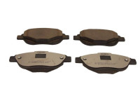 Brake pad set, disc brake QP3797C Quaro