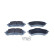 Brake pad set, disc brake QP3860 Quaro
