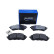 Brake pad set, disc brake QP3860C Quaro