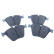 Brake pad set, disc brake QP3864 Quaro, Thumbnail 2