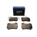 Brake pad set, disc brake QP3870C Quaro, Thumbnail 2