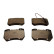 Brake pad set, disc brake QP3870C Quaro