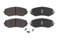 Brake pad set, disc brake QP3907 Quaro