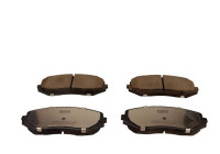 Brake pad set, disc brake QP3907C Quaro