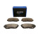 Brake pad set, disc brake QP3907C Quaro, Thumbnail 2