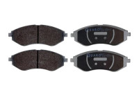 Brake pad set, disc brake QP3922 Quaro