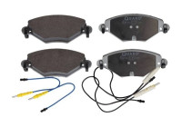 Brake pad set, disc brake QP3927 Quaro
