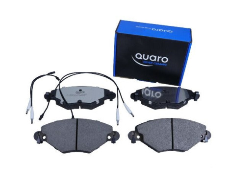 Brake pad set, disc brake QP3927C Quaro
