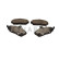 Brake pad set, disc brake QP3947C Quaro