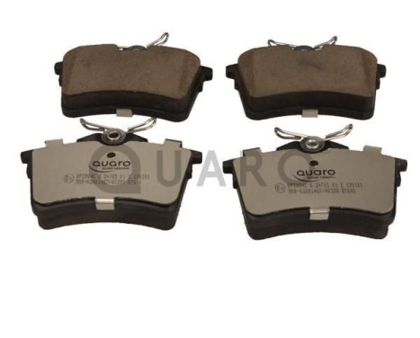 Brake pad set, disc brake QP3964C Quaro