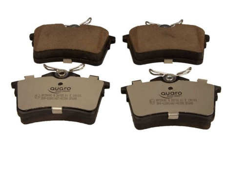 Brake pad set, disc brake QP3964C Quaro