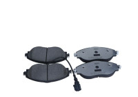 Brake pad set, disc brake QP3973C Quaro