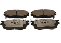 Brake pad set, disc brake QP4005C Quaro
