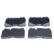 Brake pad set, disc brake QP4011 Quaro