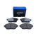 Brake pad set, disc brake QP4012C Quaro
