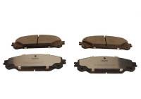 Brake pad set, disc brake QP4019C Quaro