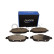 Brake pad set, disc brake QP4058C Quaro, Thumbnail 2