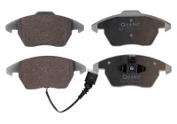 Brake pad set, disc brake QP4073 Quaro