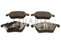 Brake pad set, disc brake QP4073C Quaro