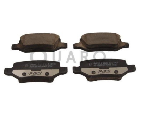 Brake pad set, disc brake QP4099C Quaro