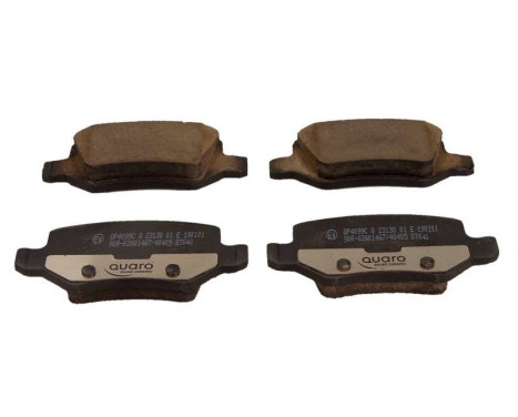 Brake pad set, disc brake QP4099C Quaro