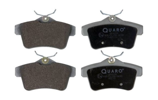 Brake pad set, disc brake QP4109 Quaro