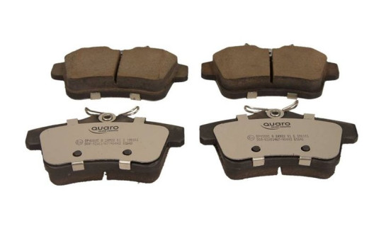 Brake pad set, disc brake QP4109C Quaro