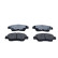 Brake pad set, disc brake QP4123C Quaro, Thumbnail 2