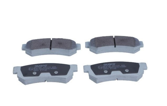 Brake pad set, disc brake QP4186 Quaro