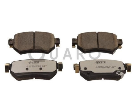 Brake pad set, disc brake QP4199C Quaro