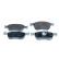 Brake pad set, disc brake QP4225 Quaro