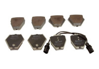Brake pad set, disc brake QP4226 Quaro