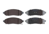 Brake pad set, disc brake QP4252 Quaro