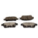 Brake pad set, disc brake QP4295C Quaro