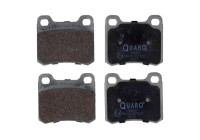 Brake pad set, disc brake QP4299 Quaro