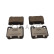 Brake pad set, disc brake QP4299C Quaro