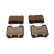 Brake pad set, disc brake QP4299C Quaro